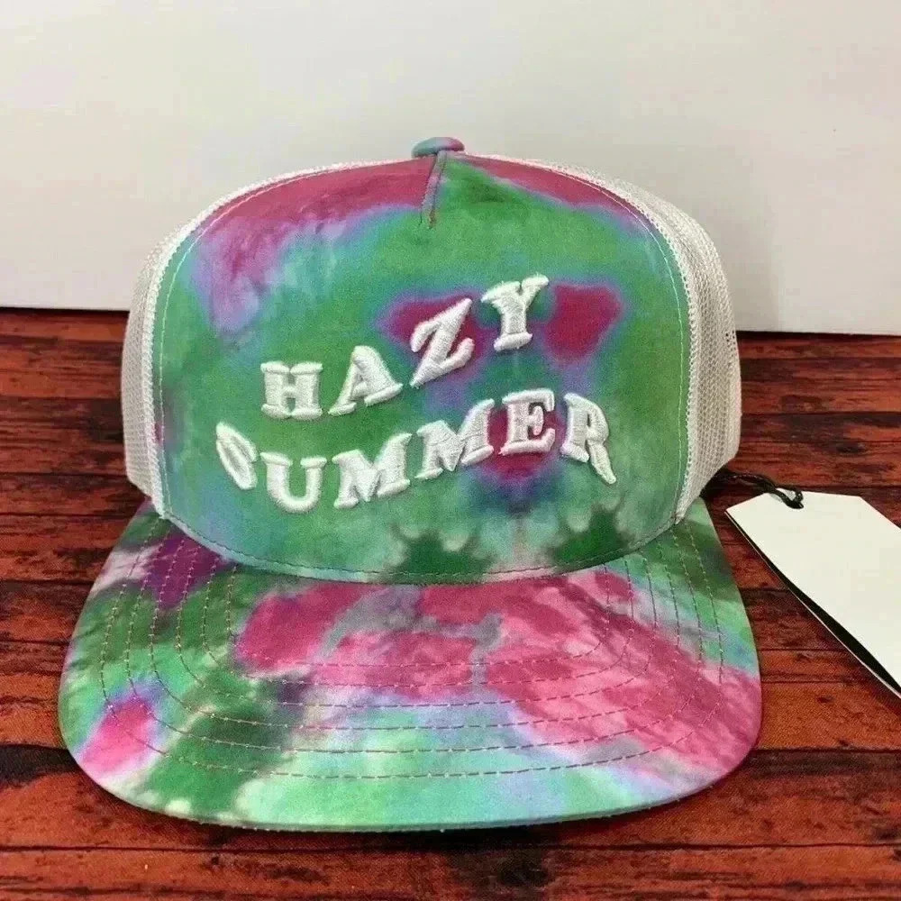 Wesc HAZY SUMMER tie dye Trucker SnapBack Hat